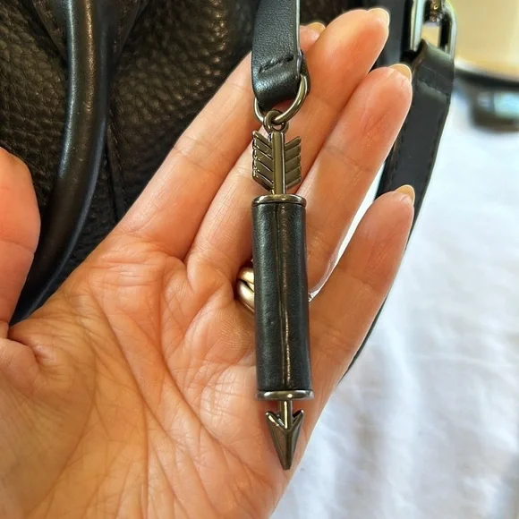 Mackage Loryn Pebbled Leather Handbag - Picture 3 of 9